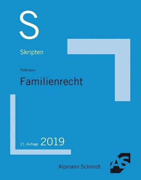 Produktbild: Skript Familienrecht