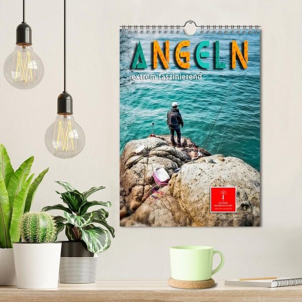 Produktbild: Angeln - extrem faszinierend (Wandkalender 2026 DIN A4 hoch), CALVENDO Monatskalender