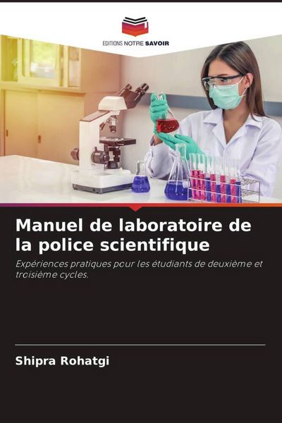 Produktbild: Manuel de laboratoire de la police scientifique