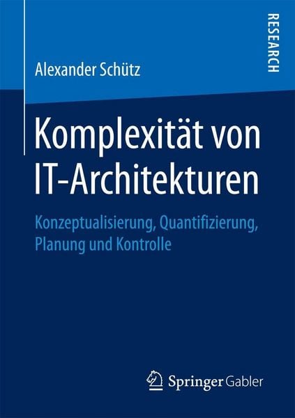 Produktbild: Komplexit&auml;t von IT-Architekturen