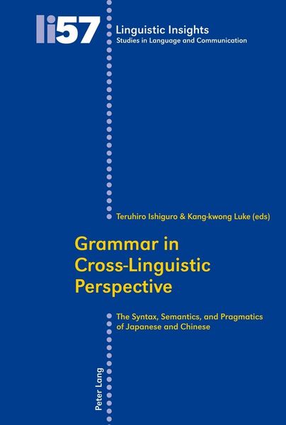 Produktbild: Grammar in Cross-Linguistic Perspective