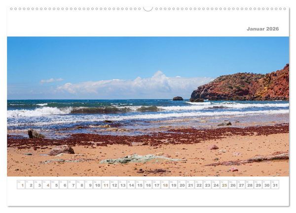Produktbild: Portugal - Traumk&uuml;ste Costa Vicentina und Lagos (Wandkalender 2026 DIN A2 quer), CALVENDO Monatskalender