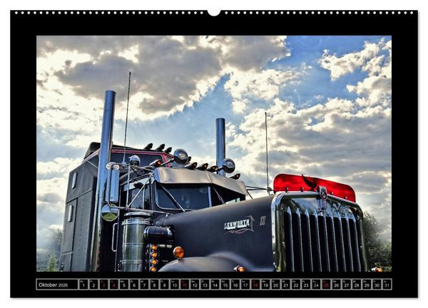 Produktbild: Kenworth W900A EXTHD (hochwertiger Premium Wandkalender 2026 DIN A2 quer), Kunstdruck in Hochglanz