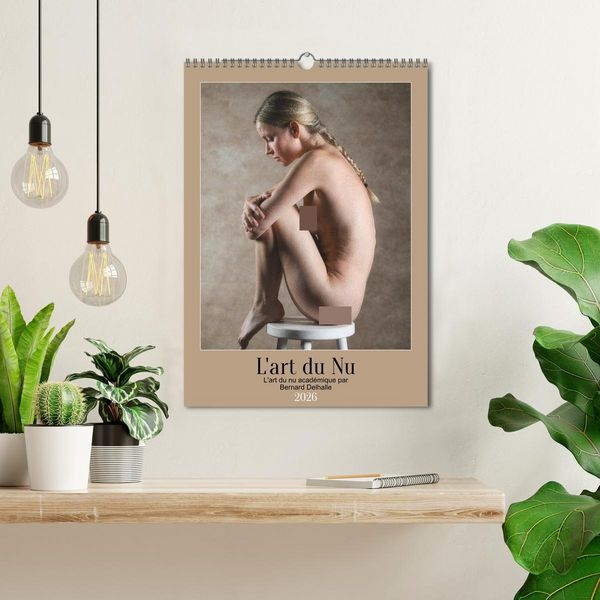 Produktbild: L'art du nu (Calendrier mural 2026 DIN A3 horizontal), CALVENDO calendrier mensuel
