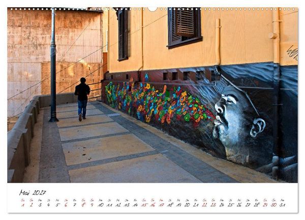 Produktbild: Die Farben von Valpara&iacute;so (hochwertiger Premium Wandkalender 2027 DIN A2 quer), Kunstdruck in Hochglanz