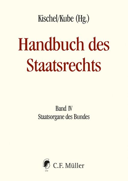 Produktbild: Handbuch des Staatsrechts - Neuausgabe