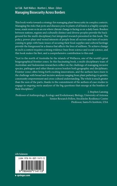 Produktbild: Managing Biosecurity Across Borders
