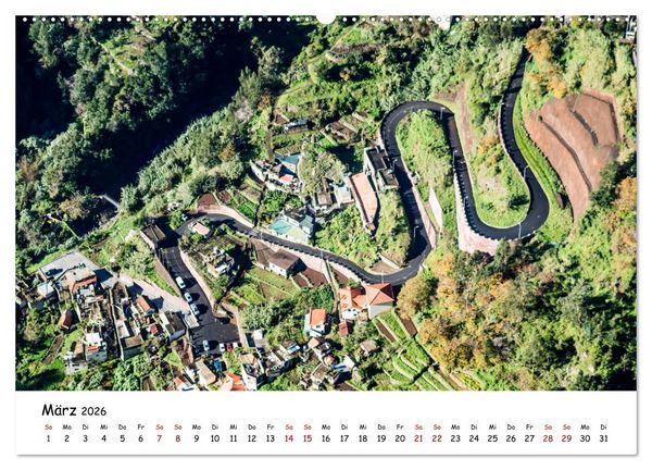 Produktbild: Madeira Magie (hochwertiger Premium Wandkalender 2026 DIN A2 quer), Kunstdruck in Hochglanz