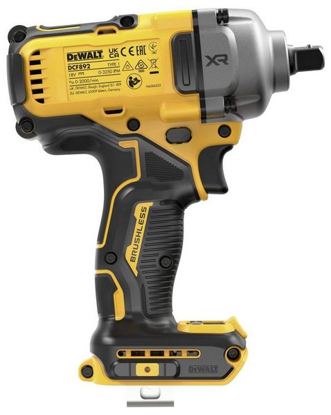 Produktbild: DEWALT DCF892NT-XJ Akku-Schlagschrauber 1100 Nm 18V Anzahl mitgelieferte Akkus 0 Li-Ion
