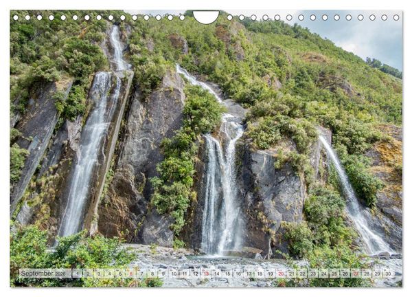 Produktbild: Neuseeland - Wandelnde Landschaften (Wandkalender 2026 DIN A4 quer), CALVENDO Monatskalender