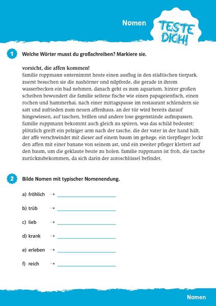 Produktbild: PONS Blitztraining Deutsch 5. Klasse
