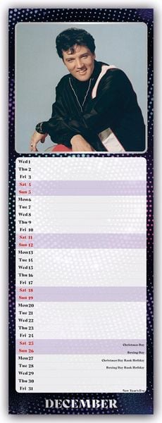 Produktbild: Elvis 2027 &ndash; Slimline-Kalender