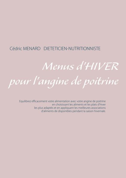 Produktbild: Menus d'hiver pour l'angine de poitrine