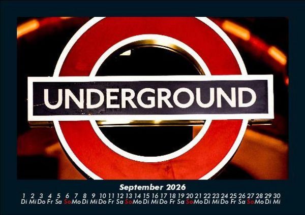 Produktbild: London 2026 Fotokalender DIN A5
