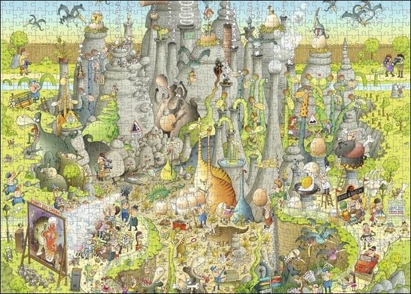 Produktbild: Jurassic Habitat Puzzle