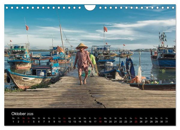Produktbild: Vietnam Abenteuerreise (Wandkalender 2026 DIN A4 quer), CALVENDO Monatskalender