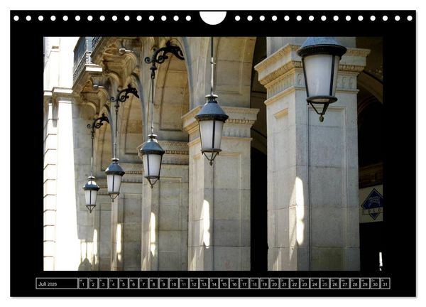 Produktbild: Stra&szlig;enlaternen in Europa (Wandkalender 2026 DIN A4 quer), CALVENDO Monatskalender