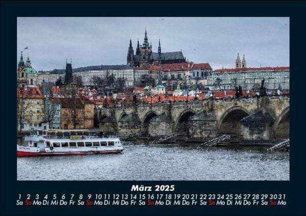 Produktbild: Prag 2025 Fotokalender DIN A5