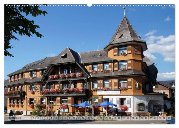 Produktbild: S&uuml;dschwarzwald - Impressionen (hochwertiger Premium Wandkalender 2026 DIN A2 quer), Kunstdruck in Hochglanz