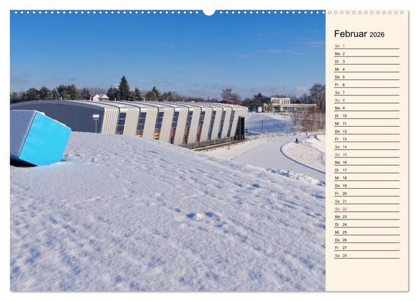 Produktbild: Gro&szlig;r&auml;schen - Stadt im Wandel (hochwertiger Premium Wandkalender 2026 DIN A2 quer), Kunstdruck in Hochglanz