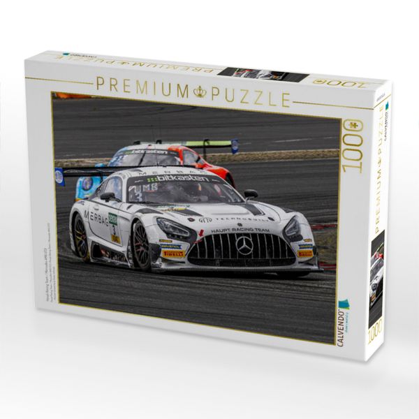 Produktbild: CALVENDO Puzzle Haupt Racing Team / Mercedes AMG GT3 | 1000 Teile Lege-Gr&ouml;&szlig;e 64x48cm Foto-Puzzle f&uuml;r gl&uuml;ckliche Stunden