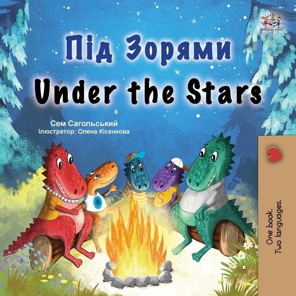 Produktbild: Under the Stars (Ukrainian English Bilingual Kids Book)