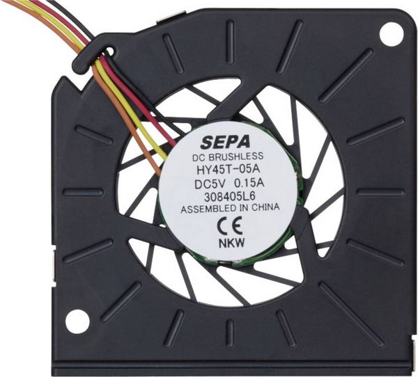 Produktbild: SEPA HY45T05A-830 Radiall&uuml;fter 5 V/DC 2.3 m&sup3;/h (L x B x H) 45 x 45 x 5mm