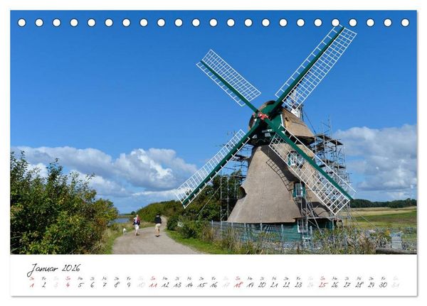 Produktbild: Geltinger Birk (Tischkalender 2026 DIN A5 quer), CALVENDO Monatskalender