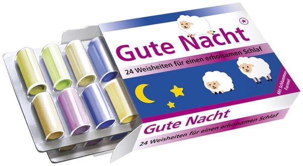 Produktbild: Gute Nacht - 24 Weisheiten f&uuml;r einen erholsamen Schlaf