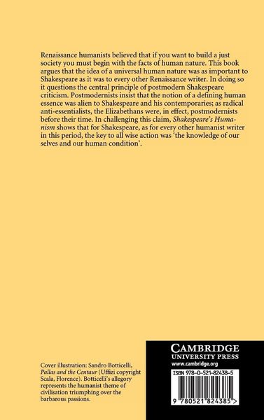 Produktbild: Shakespeare's Humanism
