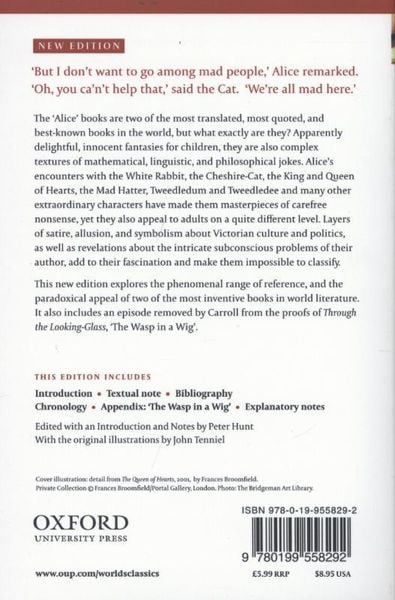 Produktbild: Alice's Adventures in Wonderland and Through the Looking-Glass