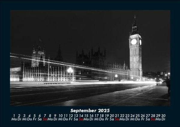 Produktbild: London 2025 Fotokalender DIN A5