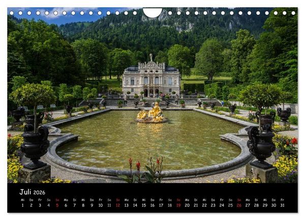 Produktbild: Sch&ouml;nes Oberbayern (Wandkalender 2026 DIN A4 quer), CALVENDO Monatskalender