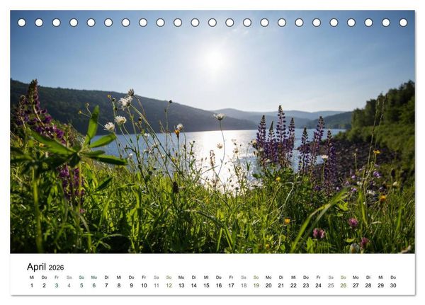 Produktbild: Traumlandschaften im Bayrischen Wald (Tischkalender 2026 DIN A5 quer), CALVENDO Monatskalender