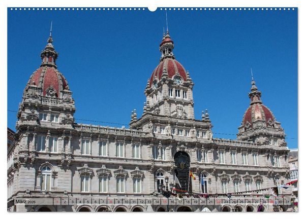 Produktbild: Nordspanien Galicien (Wandkalender 2026 DIN A2 quer), CALVENDO Monatskalender
