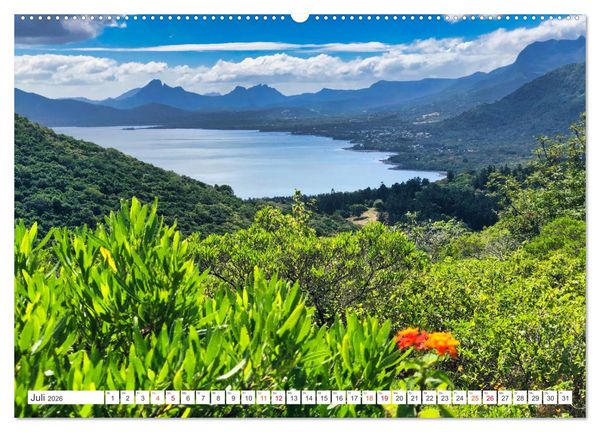 Produktbild: Mauritius - Sch&ouml;nheit im Indischen Ozean (hochwertiger Premium Wandkalender 2026 DIN A2 quer), Kunstdruck in Hochglanz