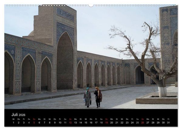 Produktbild: Usbekistan (Wandkalender 2026 DIN A2 quer), CALVENDO Monatskalender