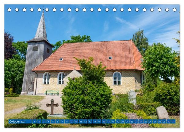 Produktbild: Unterwegs entlang der Schlei (Tischkalender 2027 DIN A5 quer), CALVENDO Monatskalender