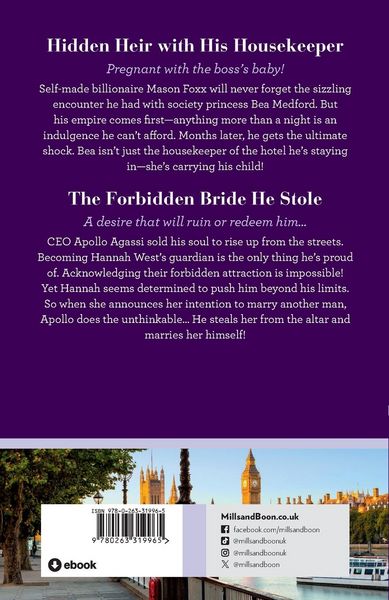 Produktbild: Hidden Heir With His Housekeeper / The Forbidden Bride He Stole