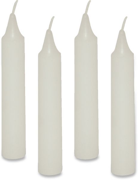 Produktbild: Kerzen, wei&szlig;