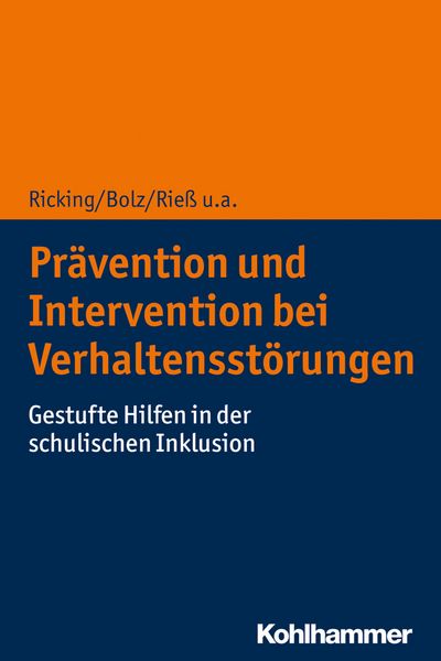Produktbild: Pr&auml;vention und Intervention bei Verhaltensst&ouml;rungen