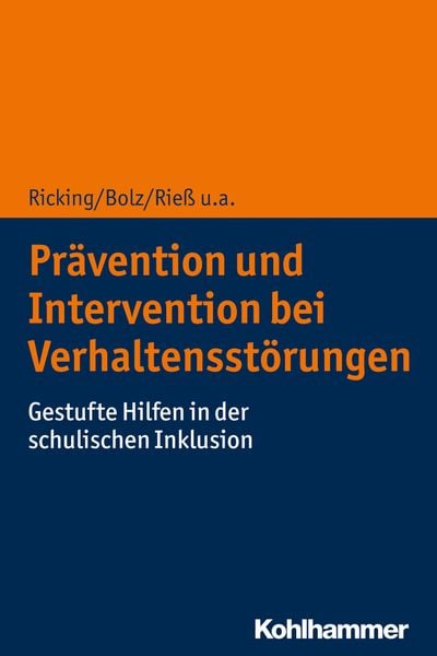 Produktbild: Pr&auml;vention und Intervention bei Verhaltensst&ouml;rungen