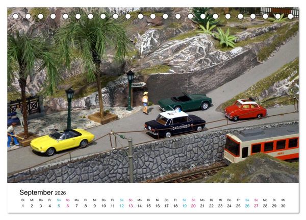 Produktbild: Bella Italia im Modell (Tischkalender 2026 DIN A5 quer), CALVENDO Monatskalender