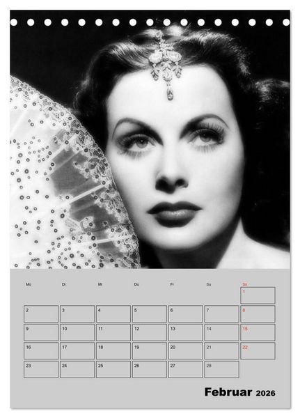 Produktbild: Diven der Stummfilm-&Auml;ra (Tischkalender 2026 DIN A5 hoch), CALVENDO Monatskalender