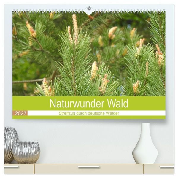 Produktbild: Naturwunder Wald (hochwertiger Premium Wandkalender 2027 DIN A2 quer), Kunstdruck in Hochglanz