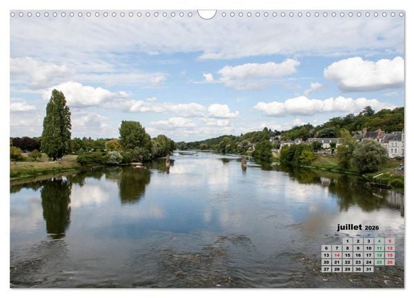 Produktbild: Bords de Loire Ville d'Amboise (Calendrier mural 2026 DIN A3 vertical), CALVENDO calendrier mensuel