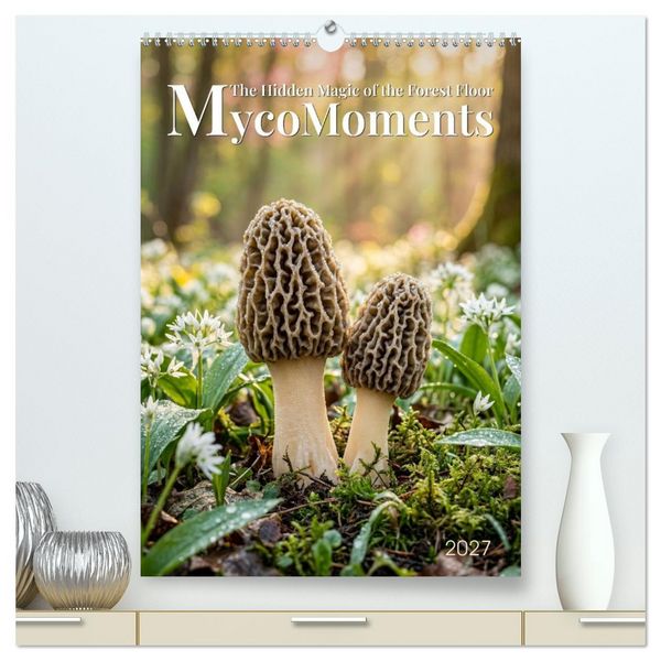 Produktbild: MycoMoments (High Quality Premium Wall Calendar 2027 DIN A2 portrait),CALVENDO 12 Month Wall Calendar