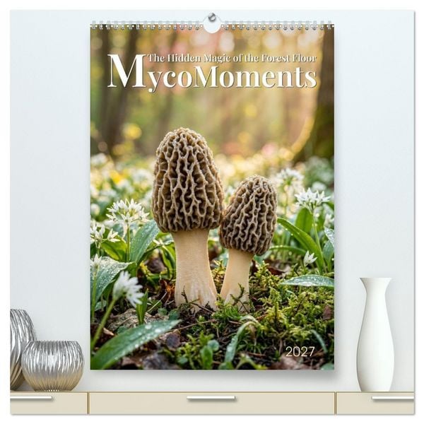 Produktbild: MycoMoments (High Quality Premium Wall Calendar 2027 DIN A2 portrait),CALVENDO 12 Month Wall Calendar