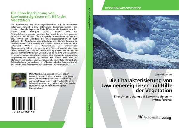 Produktbild: Die Charakterisierung von Lawinenereignissen mit Hilfe der Vegetation