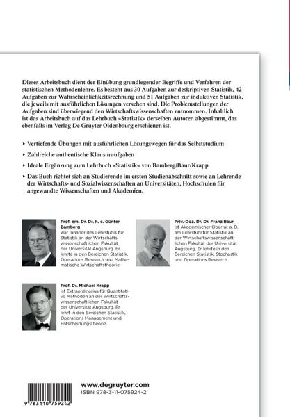 Produktbild: Statistik-Arbeitsbuch